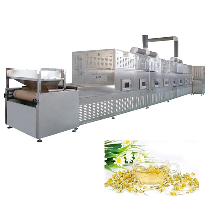 Industrial Microwave Flowers Dryer