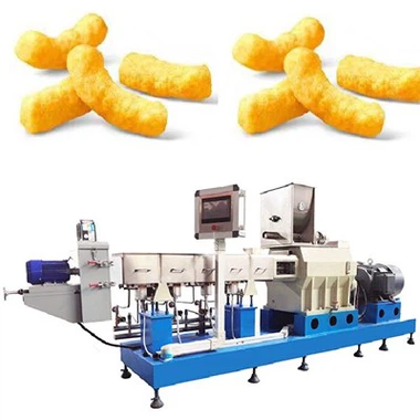 Şişirilmiş Mısır Snack İşleme Hattı Makinesi
