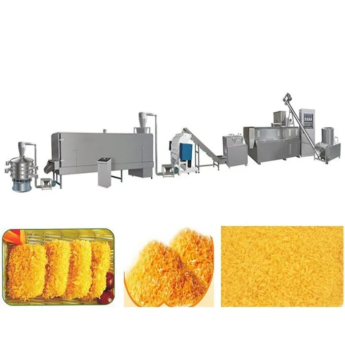 Bread crumbs production line