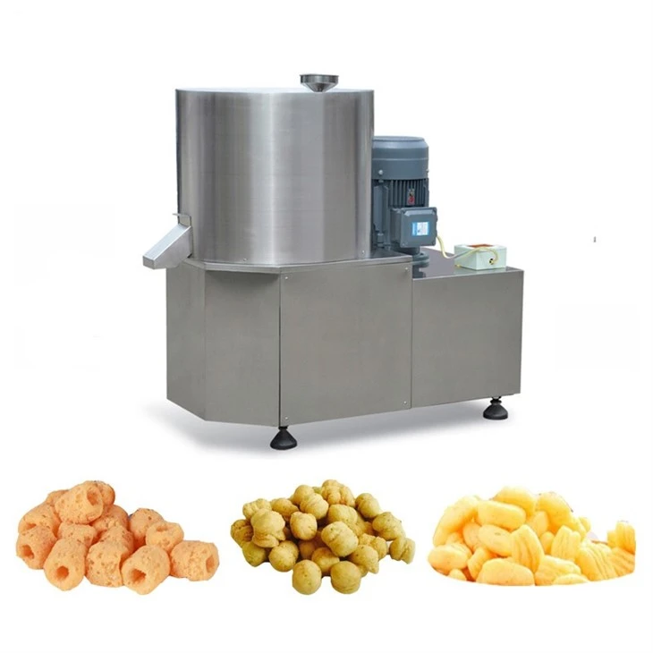 corn puff snack food extruder
